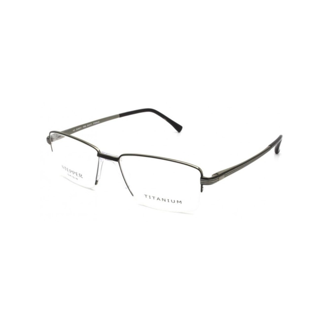Óculos de Grau Stepper SI-60011 F092 55 Tiânio Preto 1