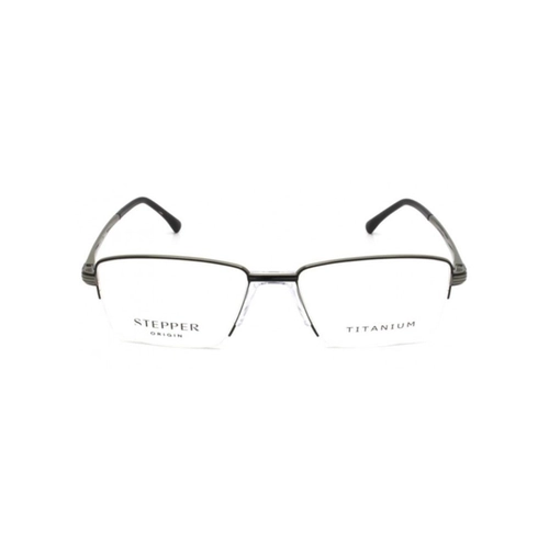 Óculos de Grau Stepper SI-60011 F092 55 Tiânio Preto