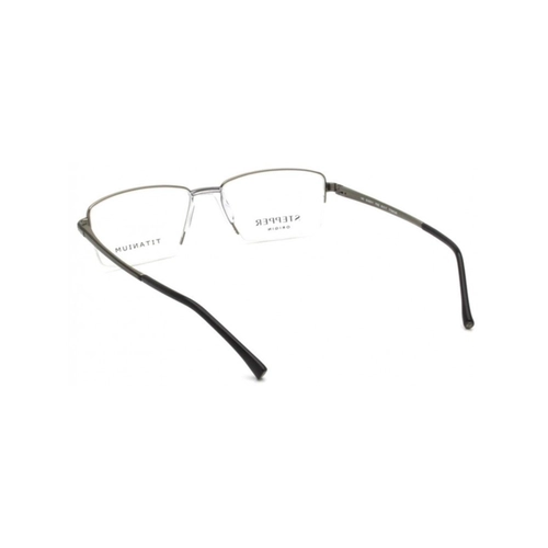 Óculos de Grau Stepper SI-60011 F092 55 Tiânio Preto