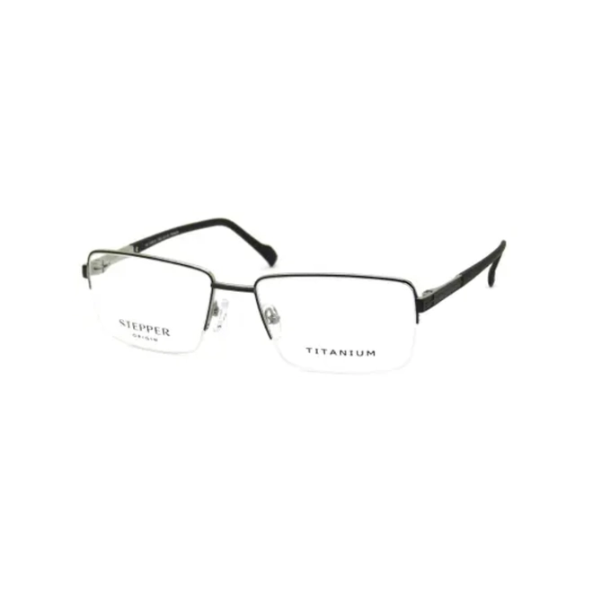 Óculos de Grau Stepper SI-60116 F092 58 Titânio Preto Fosco 1