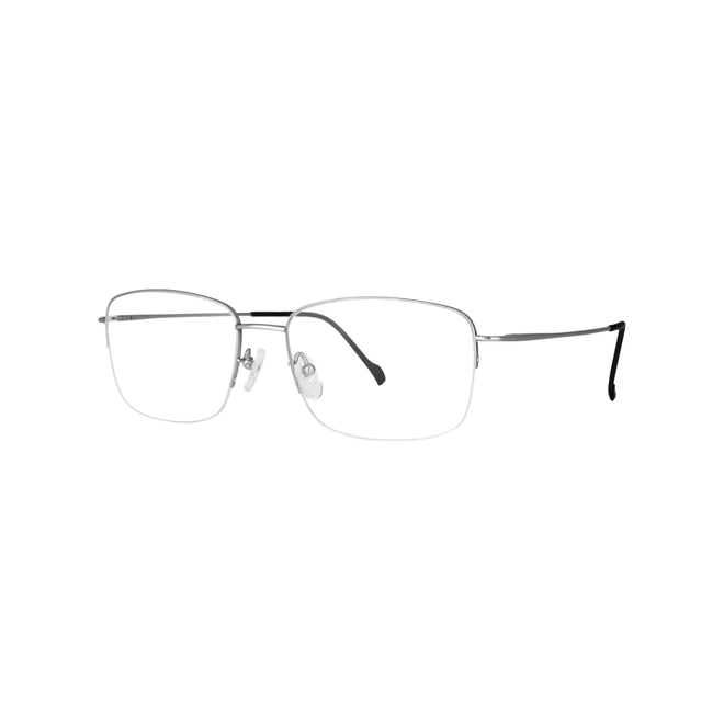 Óculos de Grau Stepper SI-60274 F022 57 Titânio Prata Fosco 1