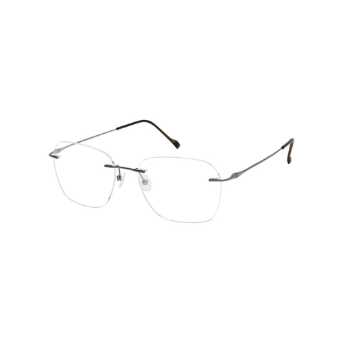 Óculos de Grau Stepper Rimless SI-82234 F022 55 Titânio Grafite