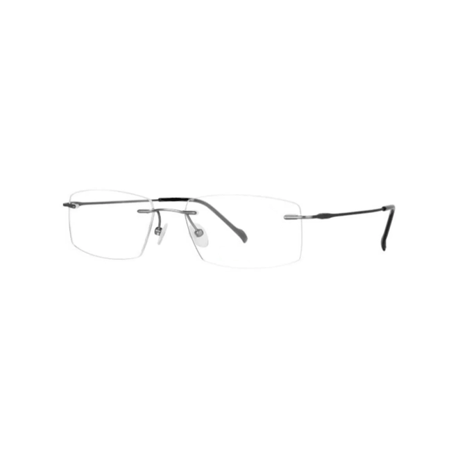 Óculos de Grau Stepper Rimless SI-82295 F290 53 Titânio Cinza 1