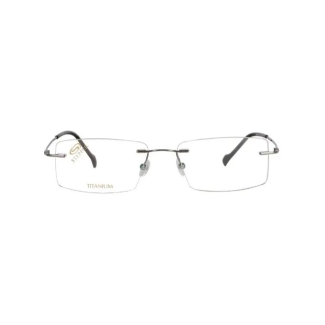 Óculos de Grau Stepper Rimless SI-82298 F022 54 Titânio Cinza 2