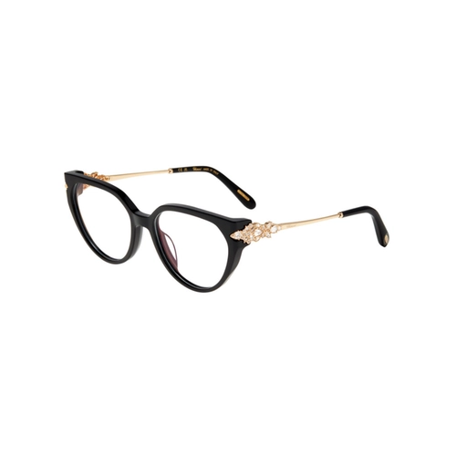 Óculos de Grau Chopard High Jewelry VCH431S 540700 Acetato Preto