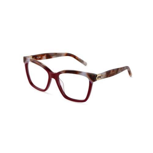 Óculos de Grau Furla VFU992V 540XAC Acetato Vermelho Mesclado
