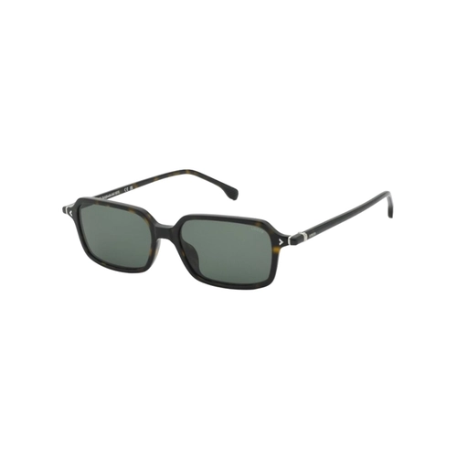 Óculos de Sol Lozza SL4411 0722 53 Acetato Marrom Mesclado com lentes na cor Verde