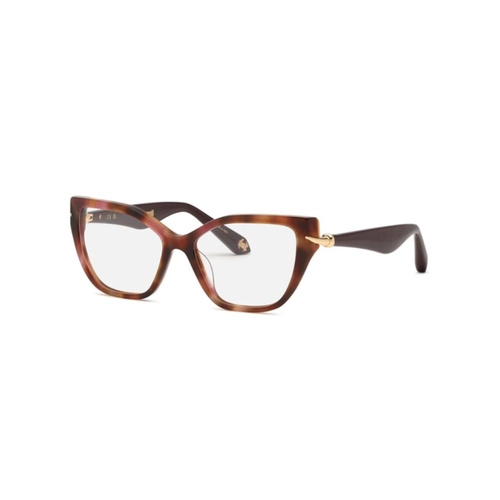 Óculos de Grau Roberto Cavalli VRC161M 5401GQ Acetato Marrom Mesclado