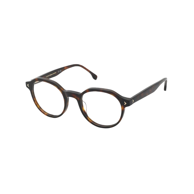 Óculos de Grau Lozza VL4385 520714 Acetato Marrom Mesclado 1