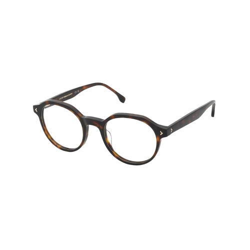 Óculos de Grau Lozza VL4385 520714 Acetato Marrom Mesclado