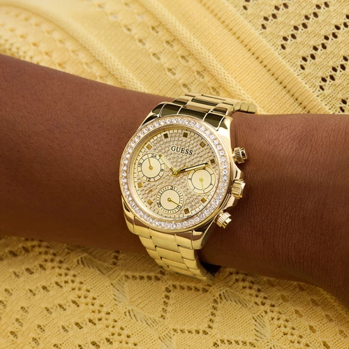 Relógio Guess Multifunção Feminino - GW1037L2 Dourado