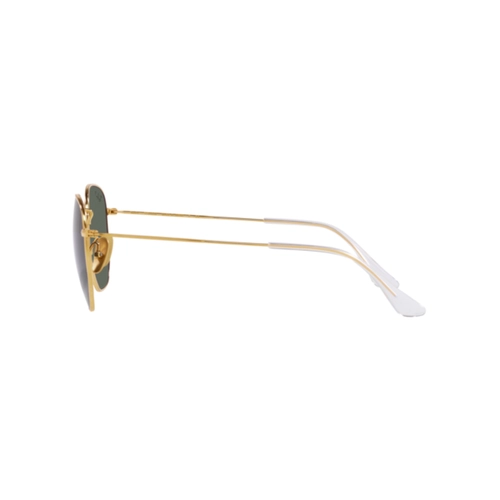 Óculos de Sol Ray-Ban Hexagonal 0RB8148 92165851 Titânio Dourado com lentes na cor Verde Polarizado