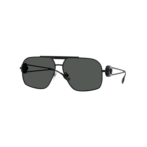 Óculos de Sol Versace 0VE2269 14338762 Acetato Preto Fosco com lentes na cor Cinza Escuro