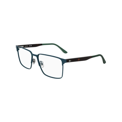Óculos de Grau Lacoste L2314 400 55 Metal Azul e Preto