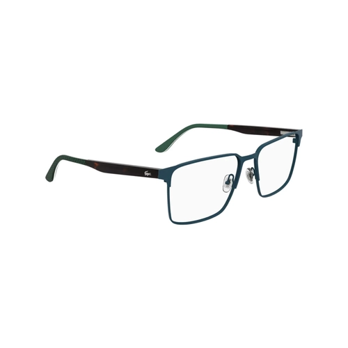 Óculos de Grau Lacoste L2314 400 55 Metal Azul e Preto
