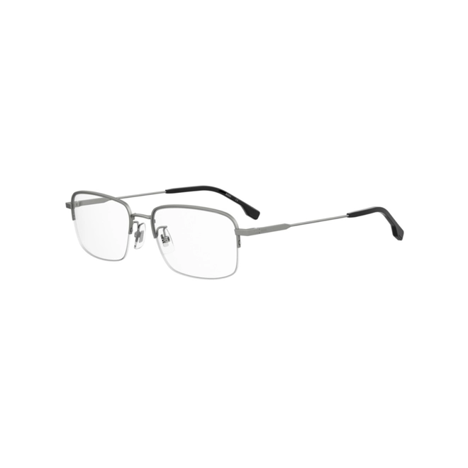 Óculos de Grau Hugo BOSS 1289/F R81 5618 R Metal Cinza Fosco 1