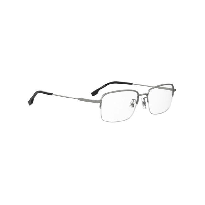Óculos de Grau Hugo BOSS 1289/F R81 5618 R Metal Cinza Fosco 3