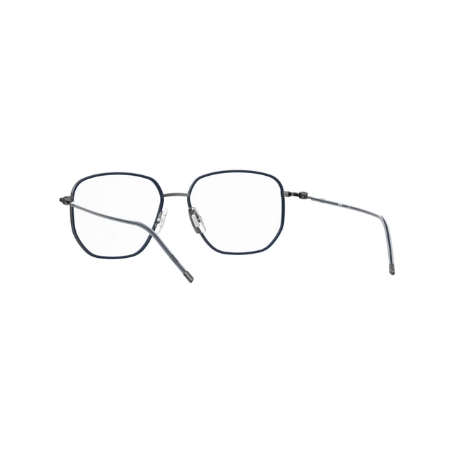 Óculos de Grau Hugo BOSS 1430 AN7 5316 R Metal Azul Escuro 5