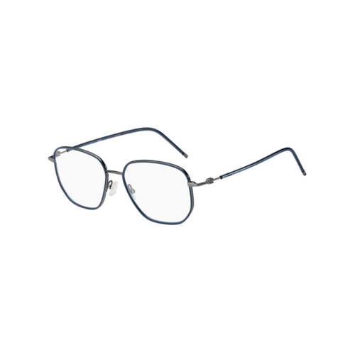 Óculos de Grau Hugo BOSS 1430 AN7 5316 R Metal Azul Escuro