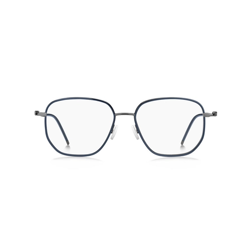 Óculos de Grau Hugo BOSS 1430 AN7 5316 R Metal Azul Escuro