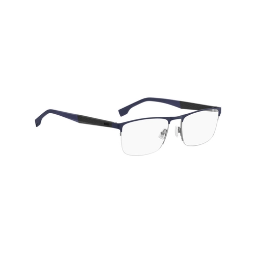 Óculos de Grau Hugo BOSS 1487 KU0 5820 R Metal Azul Fosco