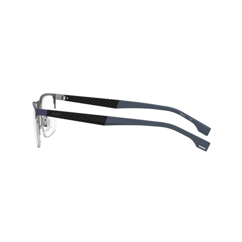 Óculos de Grau Hugo BOSS 1487 KU0 5820 R Metal Azul Fosco