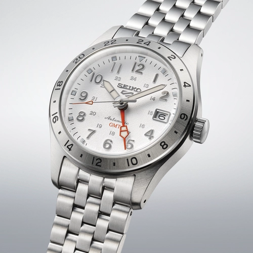 Relógio Seiko 5 Sports GMT Automático - SSK059B1 B2SX Branco