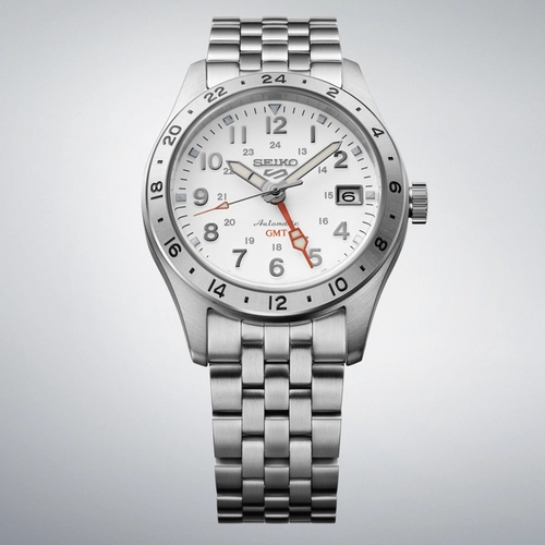 Relógio Seiko 5 Sports GMT Automático - SSK059B1 B2SX Branco