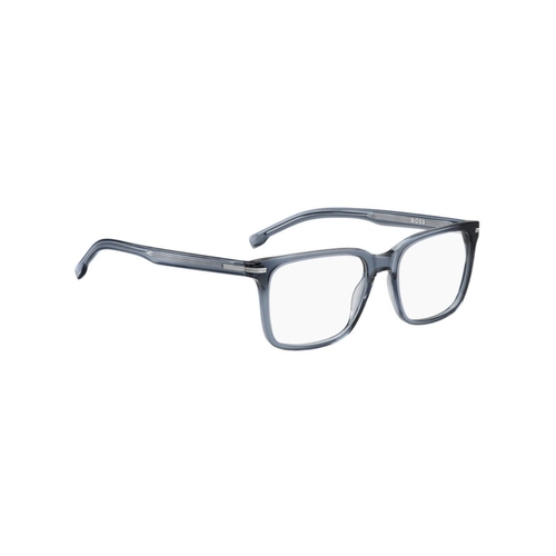 Óculos de Grau Hugo BOSS 1602 PJP 5519 R Acetato Azul Transparente