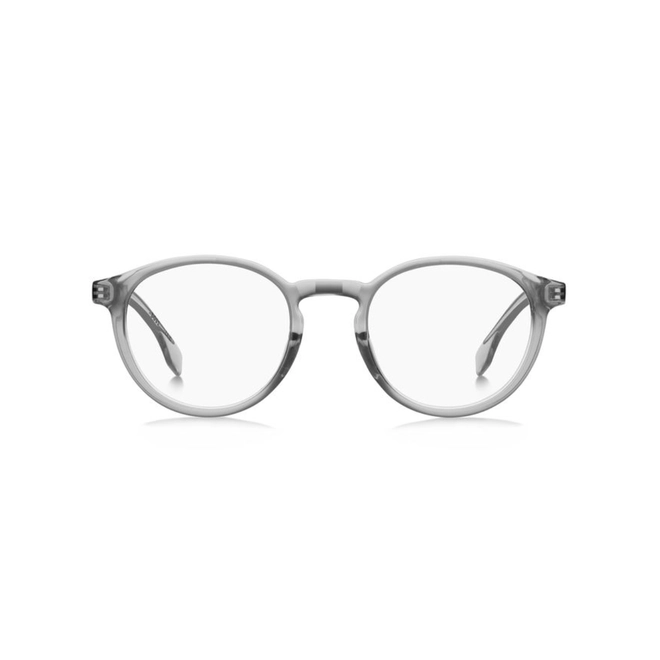 Óculos de Grau Hugo BOSS 1650 KB7 4921 R Acetato Cinza Transparente 2