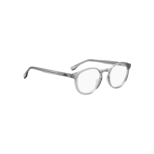 Óculos de Grau Hugo BOSS 1650 KB7 4921 R Acetato Cinza Transparente
