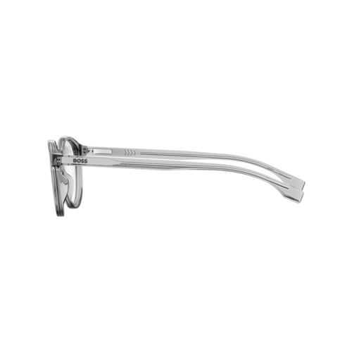 Óculos de Grau Hugo BOSS 1650 KB7 4921 R Acetato Cinza Transparente