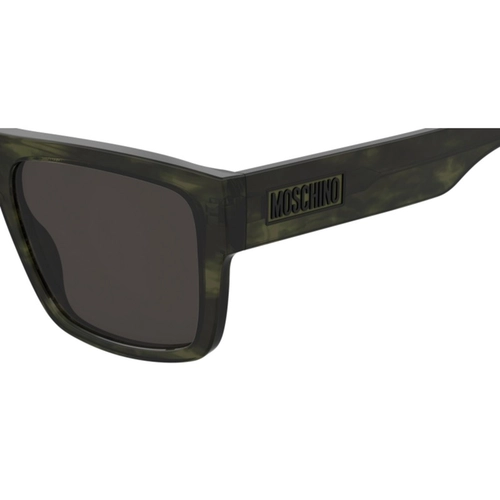 Óculos de Sol Hugo BOSS 1286/F/SK 003 6190 S Metal Preto Fosco com lentes na cor Cinza Degradê