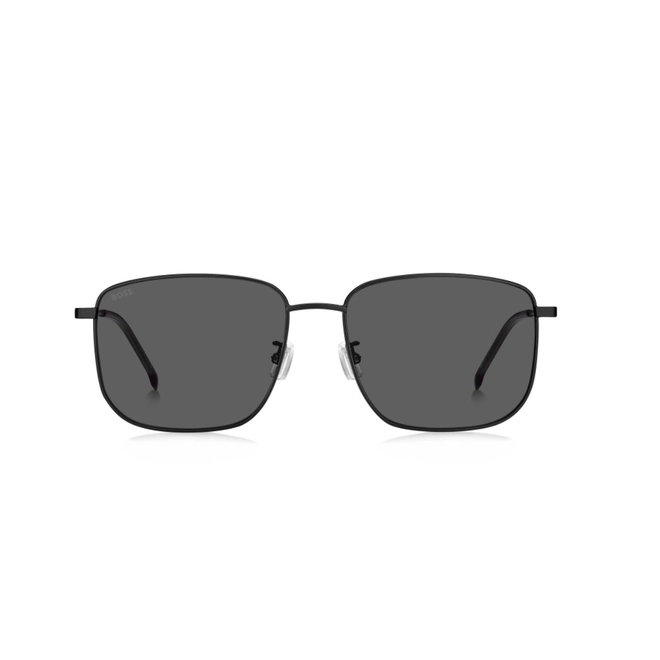 Óculos de Sol Hugo BOSS 1619/F/S 003 58IR S Metal Preto Fosco com lentes na cor Cinza 2