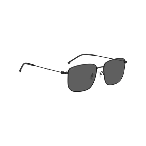 Óculos de Sol Hugo BOSS 1619/F/S 003 58IR S Metal Preto Fosco com lentes na cor Cinza