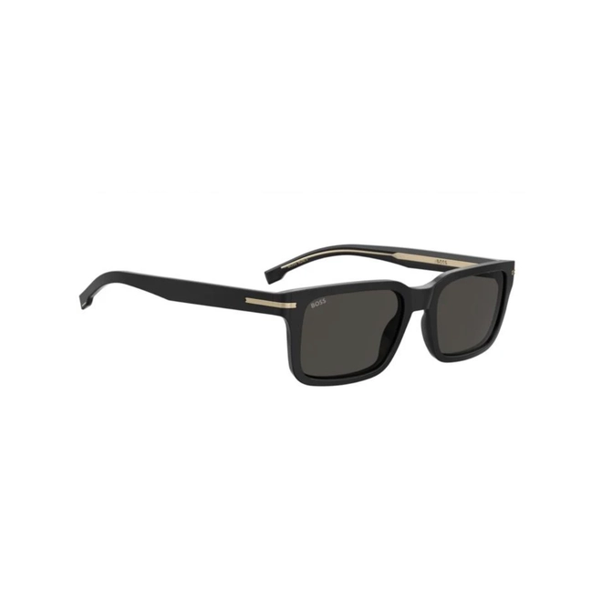 Óculos de Sol Hugo BOSS 1628/S 807 54IR S Acetato Preto com lentes na cor Cinza 3