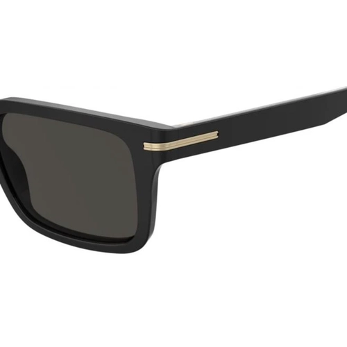Óculos de Sol Hugo BOSS 1628/S 807 54IR S Acetato Preto com lentes na cor Cinza
