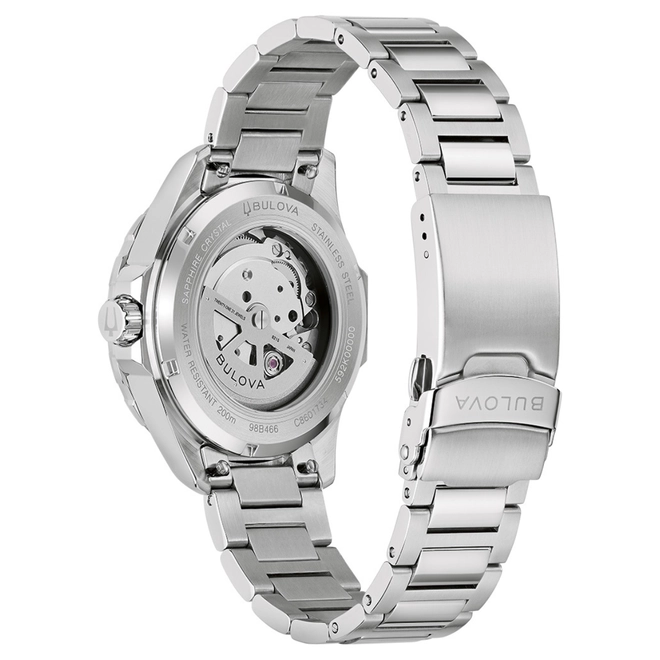 Relógio Bulova Marine Star Automático Masculino - 98B466 Azul 3