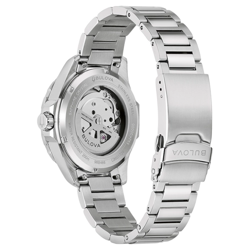 Relógio Bulova Marine Star Automático Masculino - 98B466 Azul