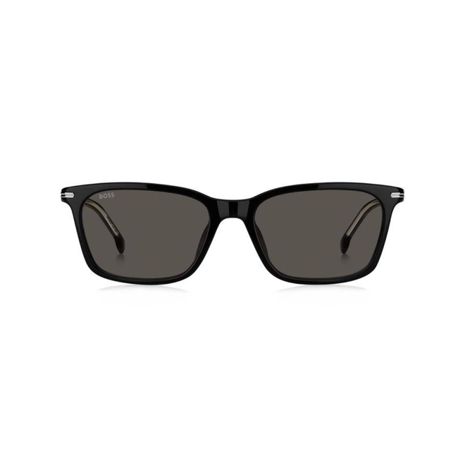 Óculos de Sol Hugo BOSS 1669/F/SK 807 56IR S Acetato Preto com lentes na cor Cinza 2