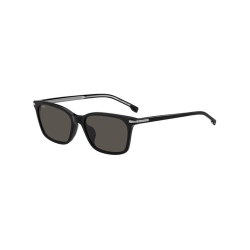 Óculos de Sol Hugo BOSS 1669/F/SK 807 56IR S Acetato Preto com lentes na cor Cinza
