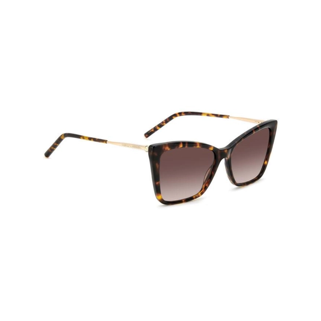Óculos de Sol Carolina Herrera HER 0180/S 2IK 57HA S Acetato Marrom Mesclado com lentes na cor Marrom Degradê 3