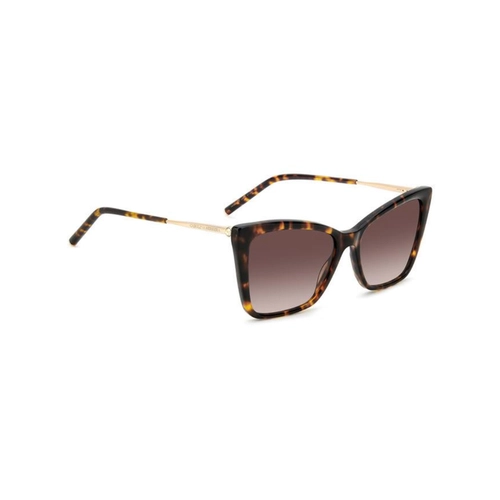 Óculos de Sol Carolina Herrera HER 0180/S 2IK 57HA S Acetato Marrom Mesclado com lentes na cor Marrom Degradê