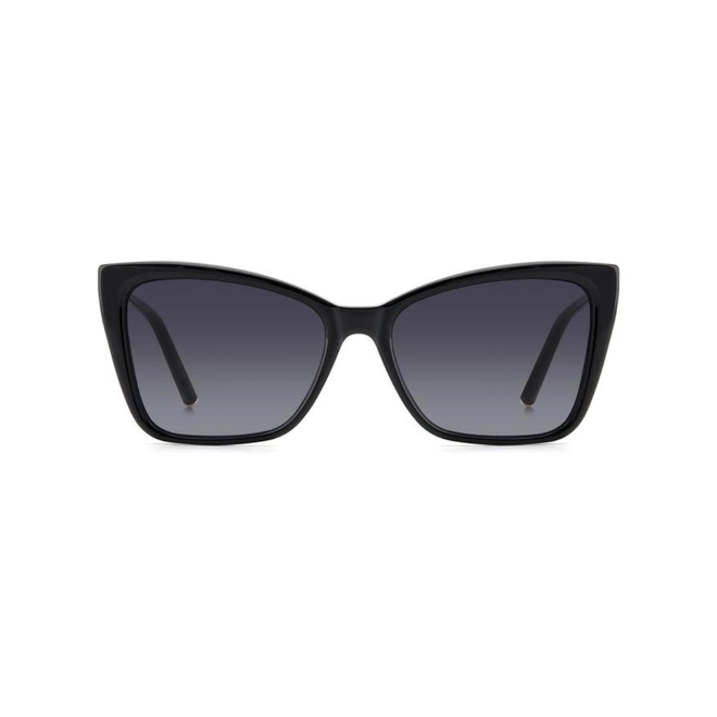 Óculos de Sol Carolina Herrera HER 0180/S 2M2 579O S Acetato Preto com lentes na cor Cinza Degradê 2