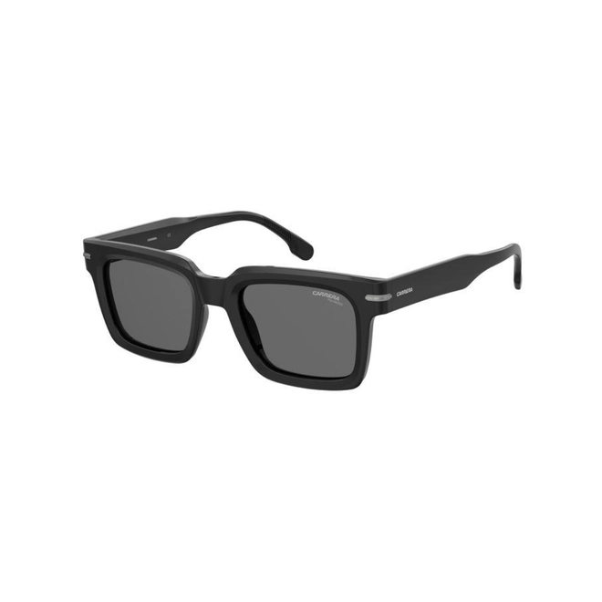 Óculos de Sol CARRERA 316/S 807 52M9 S Acetato Preto com lentes na cor Cinza Escuro Polarizado 1
