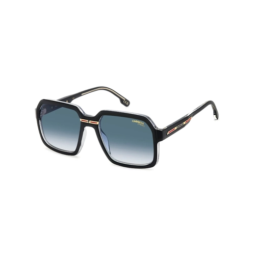 Óculos de Sol Carrera VICTORY C 08/S 7C5 5608 S Poliamida Preto com lentes na cor Azul Degradê