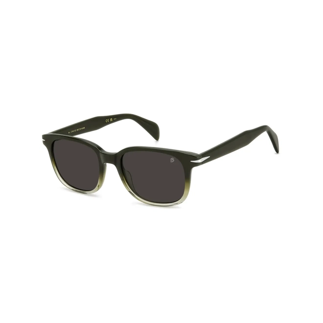 Óculos de Sol David Beckham DB 1177/S M5Z 53IR S Acetato Verde Degradê com lentes na cor Cinza 1