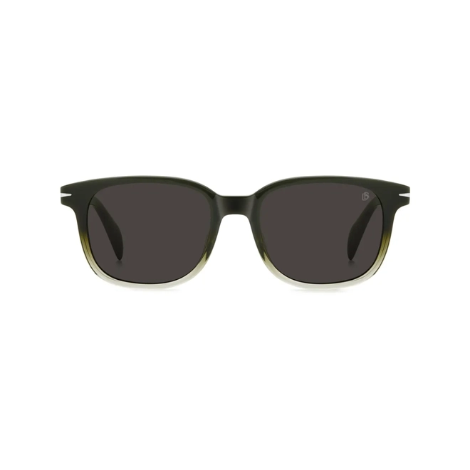 Óculos de Sol David Beckham DB 1177/S M5Z 53IR S Acetato Verde Degradê com lentes na cor Cinza 2