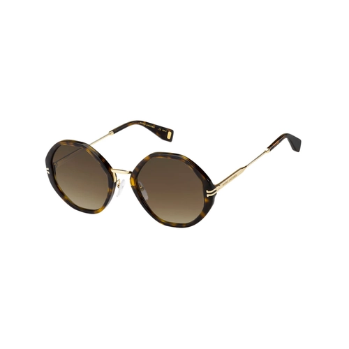 Óculos de Sol Marc Jacobs MJ 1003/S WR9 54HA S Acetato Marrom Mesclado com lentes na cor Marrom Degradê