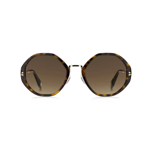 Óculos de Sol Marc Jacobs MJ 1003/S WR9 54HA S Acetato Marrom Mesclado com lentes na cor Marrom Degradê